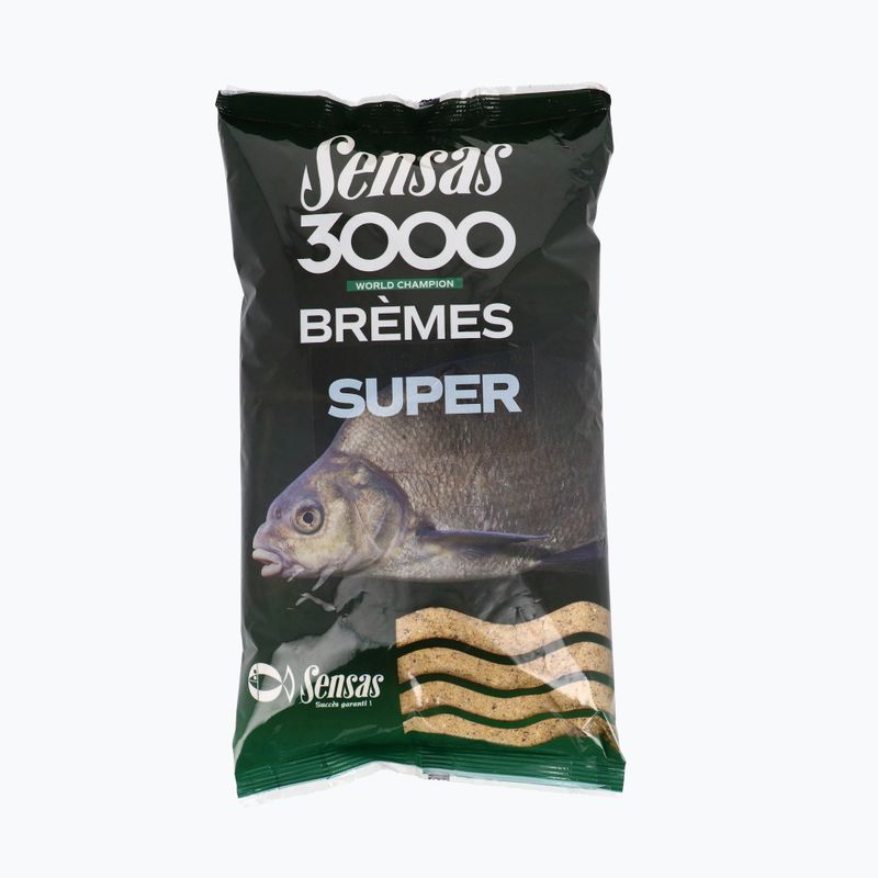 Sensas 3000 Super Bremes yellow fishing groundbait 09061