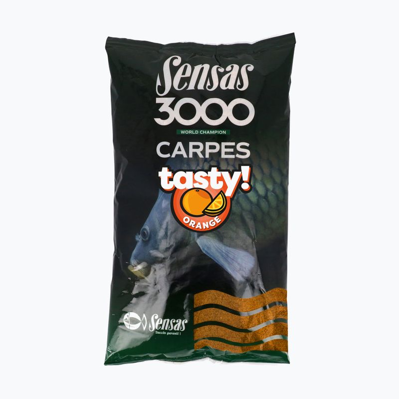 Sensas 3000 Carp Tasty Orange fishing groundbait orange 40712