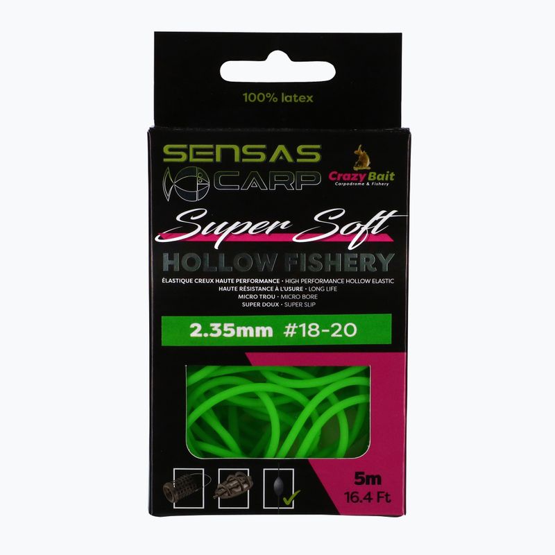 Sensas Hollow Fishery Super Soft green pole shock absorber 54505