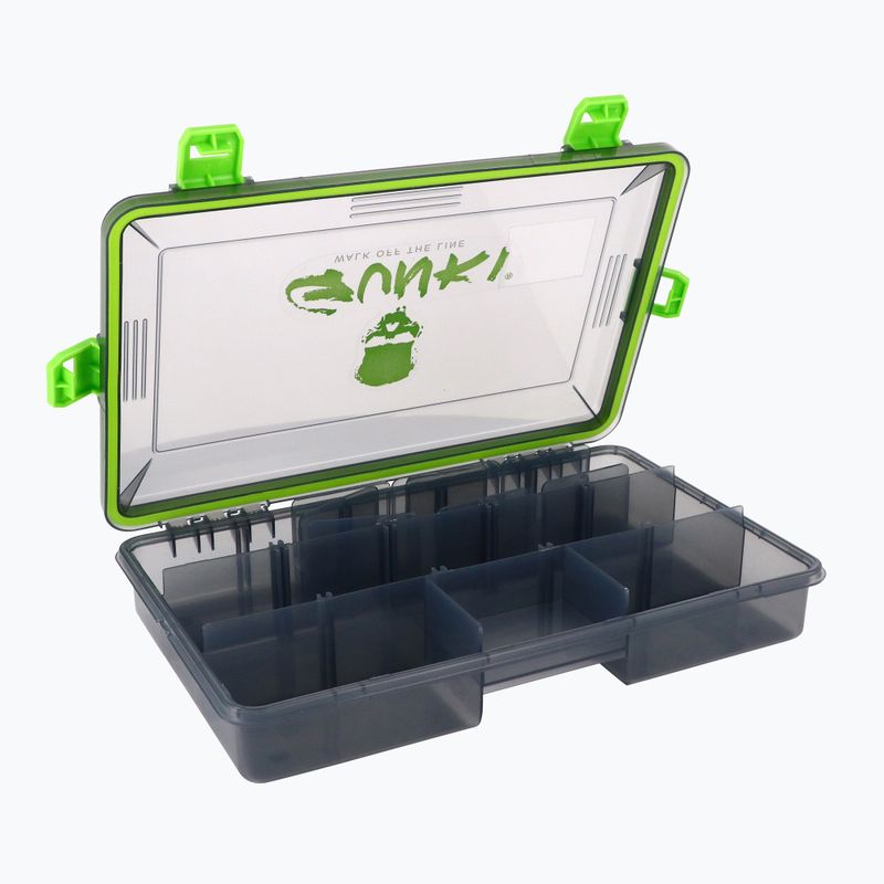 GUNKI Waterproof Box Lures M green 64865 2