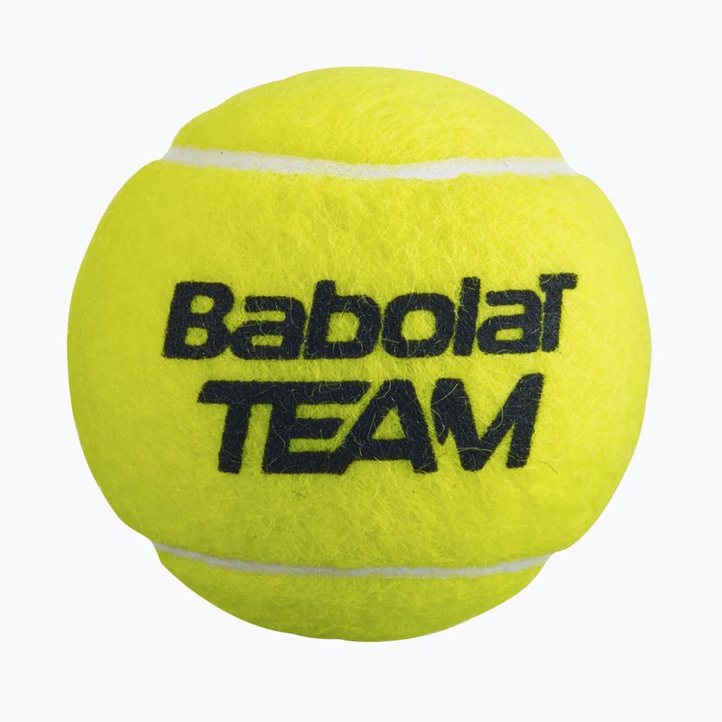 Babolat Team tennis balls 4 pcs. yellow 3