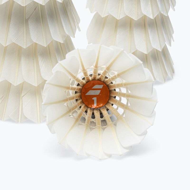 Babolat badminton shuttlecocks 1 x 12 pcs. (78) white 133786 3