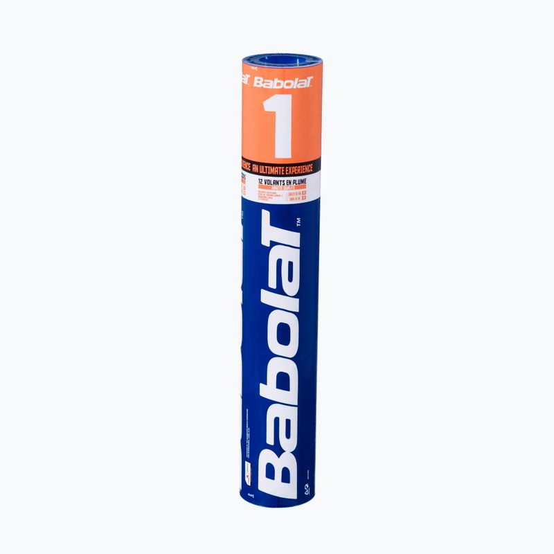 Babolat badminton shuttlecocks 1 x 12 pcs. (78) white 133786 4