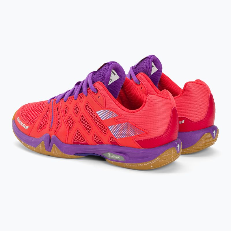 Women's badminton shoes Babolat 18 Shadow Team pink/purple 4