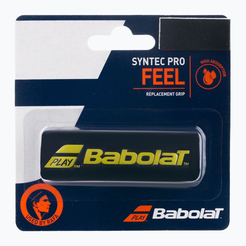 Babolat Syntec Pro tennis racket wrap black/yellow 670051