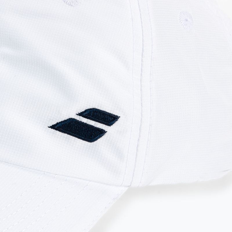 Babolat Basic Logo children's baseball cap white 5JA1221 5
