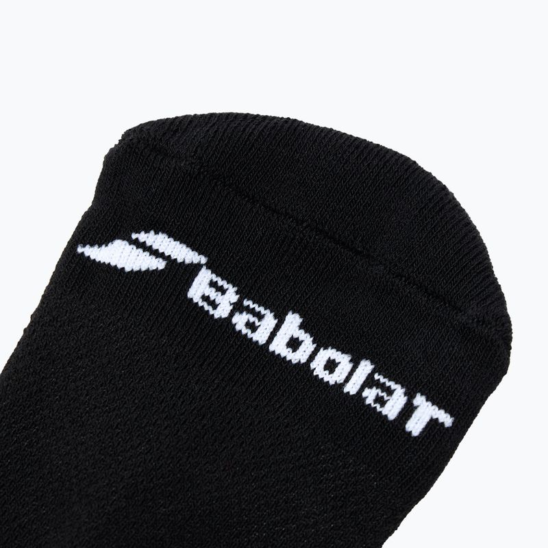 Babolat Invisible socks 3 pairs black/black 4