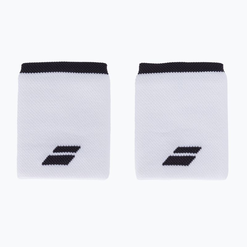 Babolat Logo Jumbo wrist wraps 2 pcs white 5UA1262 2
