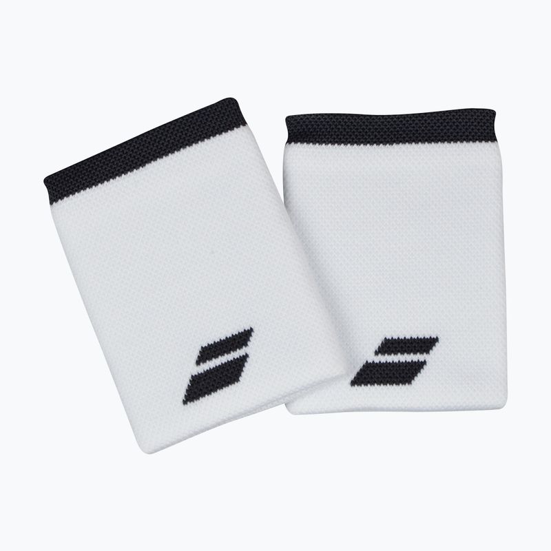 Babolat Logo Jumbo wrist wraps 2 pcs white 5UA1262 3