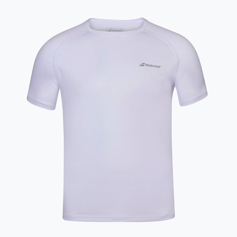 Babolat Play children's tennis shirt white 3BP1011