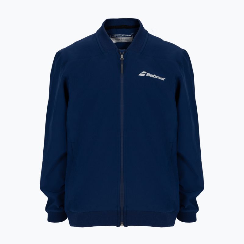 Babolat Play children's tennis sweatshirt navy blue 3JP1121