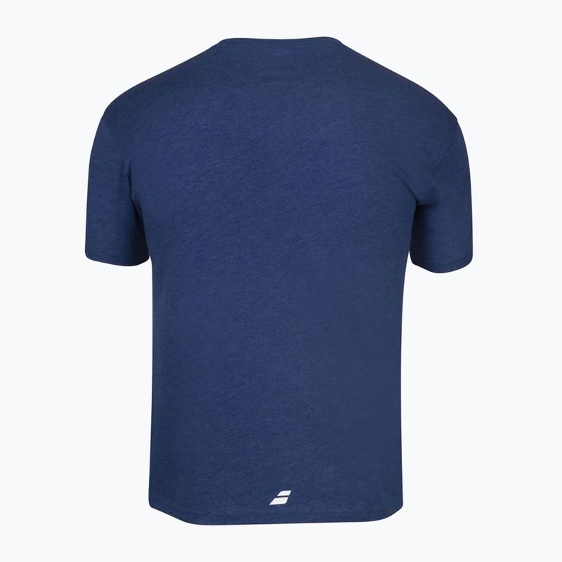 Babolat Exercise men's tennis shirt navy blue 4MP1441 2