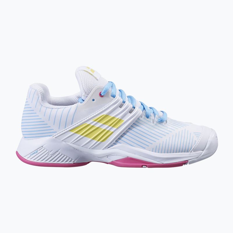 Babolat women's tennis shoes 21 Jet Mach 3 Clay white/sulphur spring 11