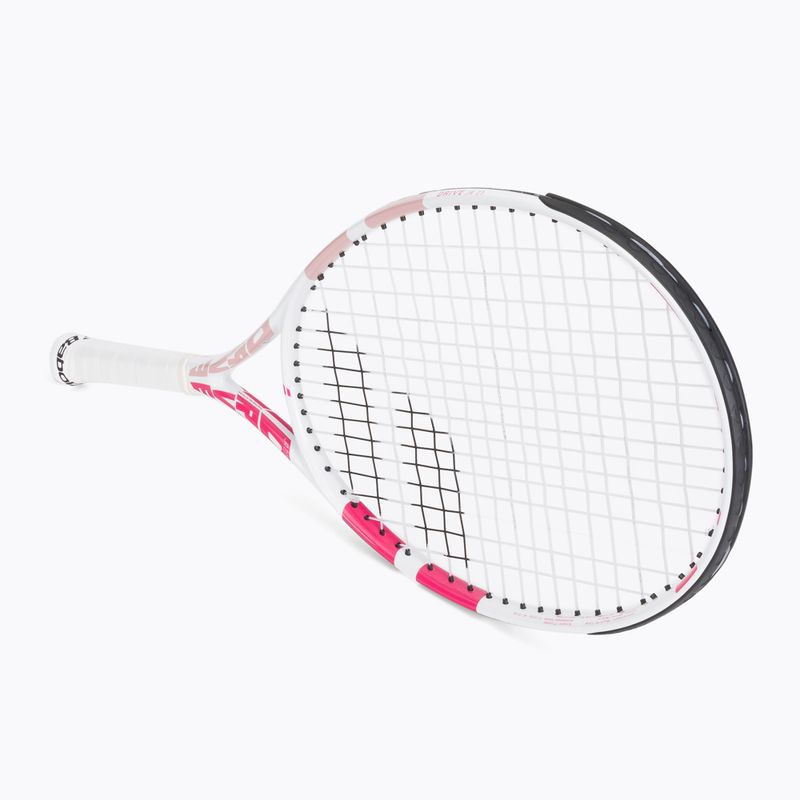 Babolat Drive Jr 23' Girl children's tennis racket white 140427 2