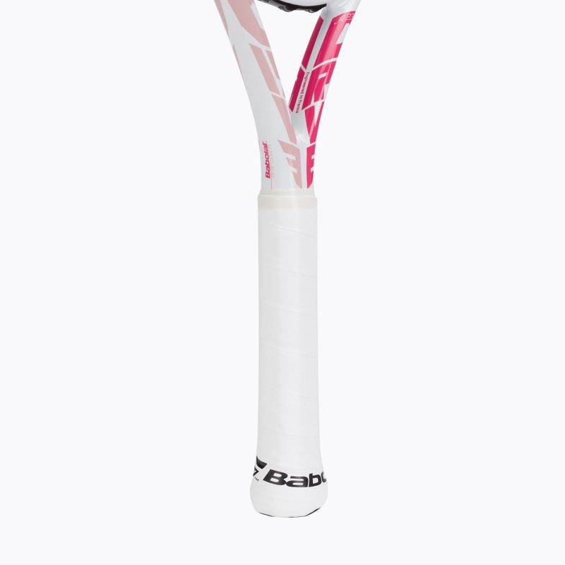 Babolat Drive Jr 23' Girl children's tennis racket white 140427 4