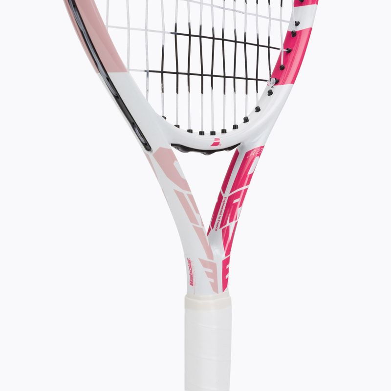 Babolat Drive Jr 23' Girl children's tennis racket white 140427 5
