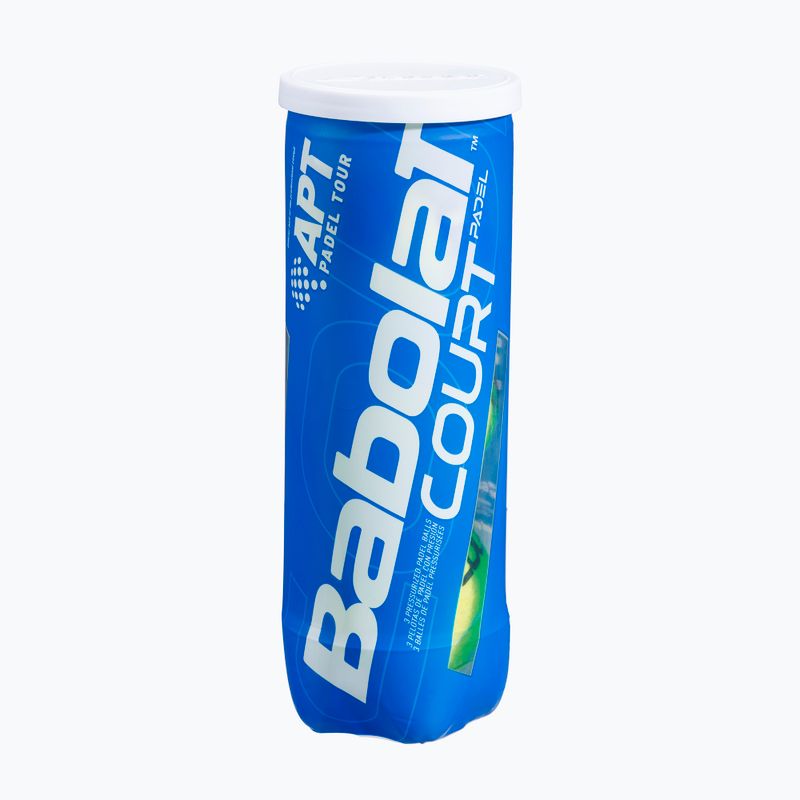 Babolat Court Padel balls 3 pcs yellow 501098 3