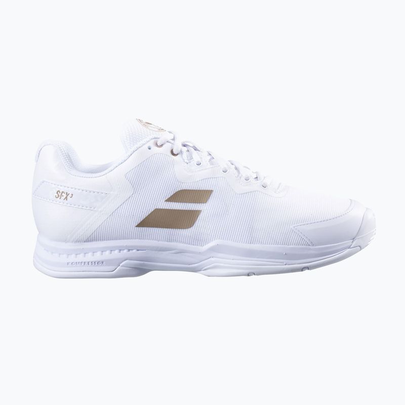 Babolat men's tennis shoes 22 SFX3 All Court Wimbledon white 30S22550 12