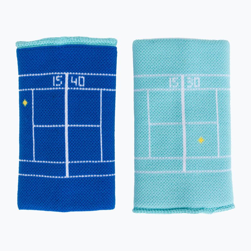 Babolat Jumbo Reversible wrist wraps 2 pcs blue 5UA1281 2