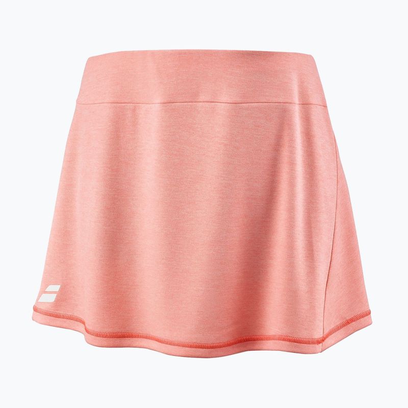 Babolat Play women's tennis skirt orange 3WTD081