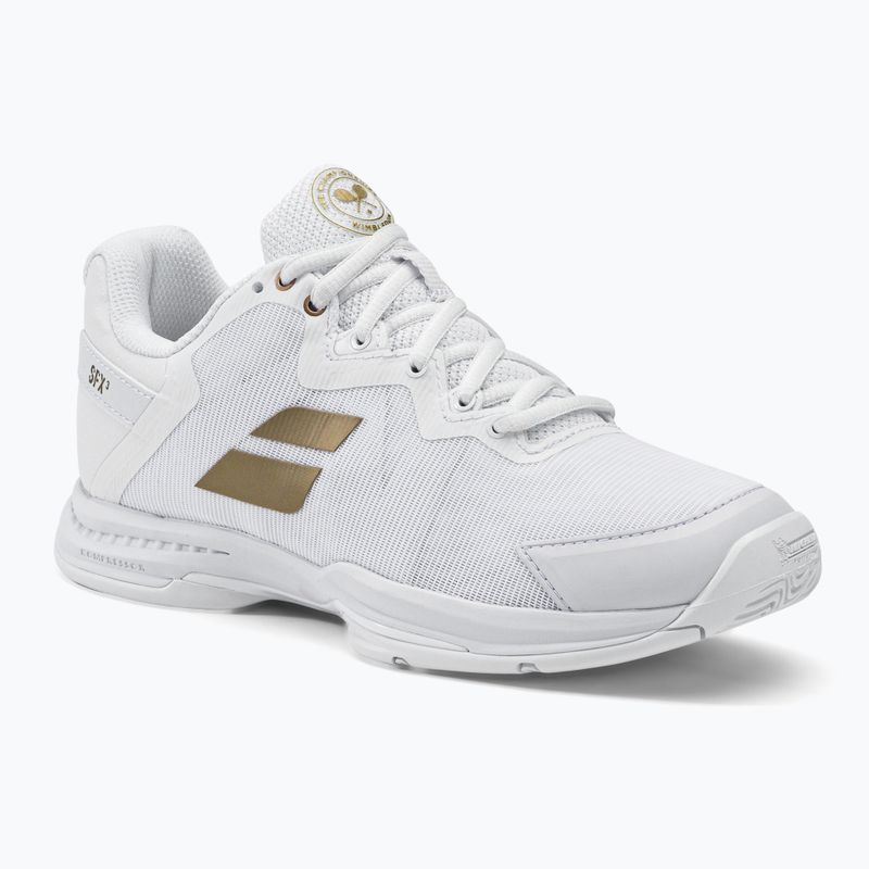 Babolat women's tennis shoes SFX3 All Court Wimbledon white 31S23885