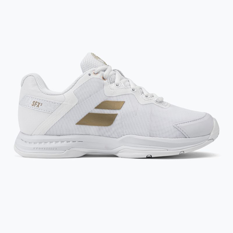 Babolat women's tennis shoes SFX3 All Court Wimbledon white 31S23885 2
