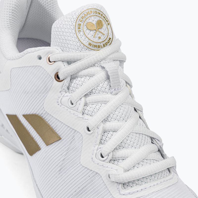 Babolat women's tennis shoes SFX3 All Court Wimbledon white 31S23885 8