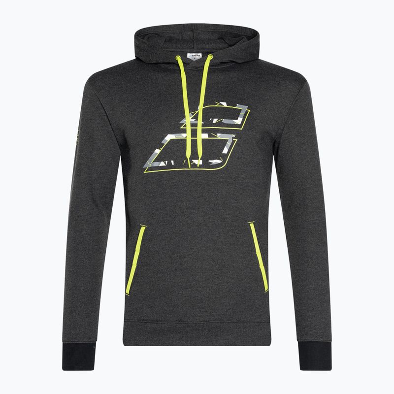 Babolat men's tennis sweatshirt Aero Hood dark grey 4US23041Y
