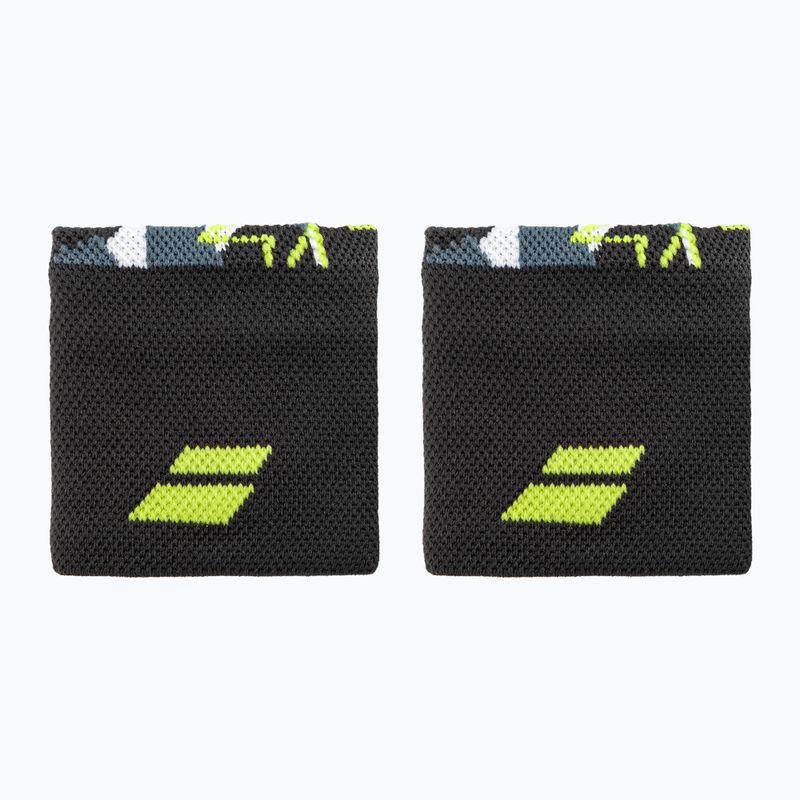 Babolat Logo wrist wraps 2 pcs grey 5UA1261 2