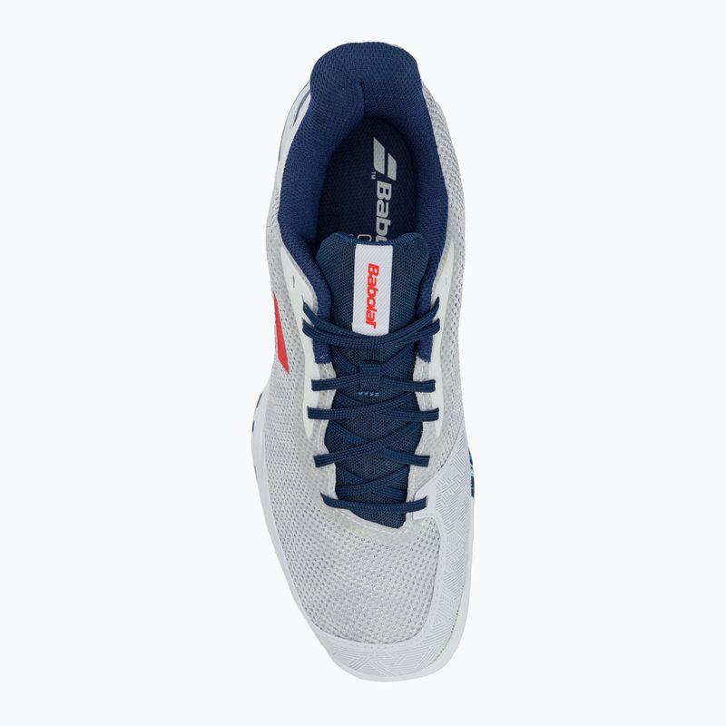 Babolat men's tennis shoes Jet Tere All Court white 30S23649 6