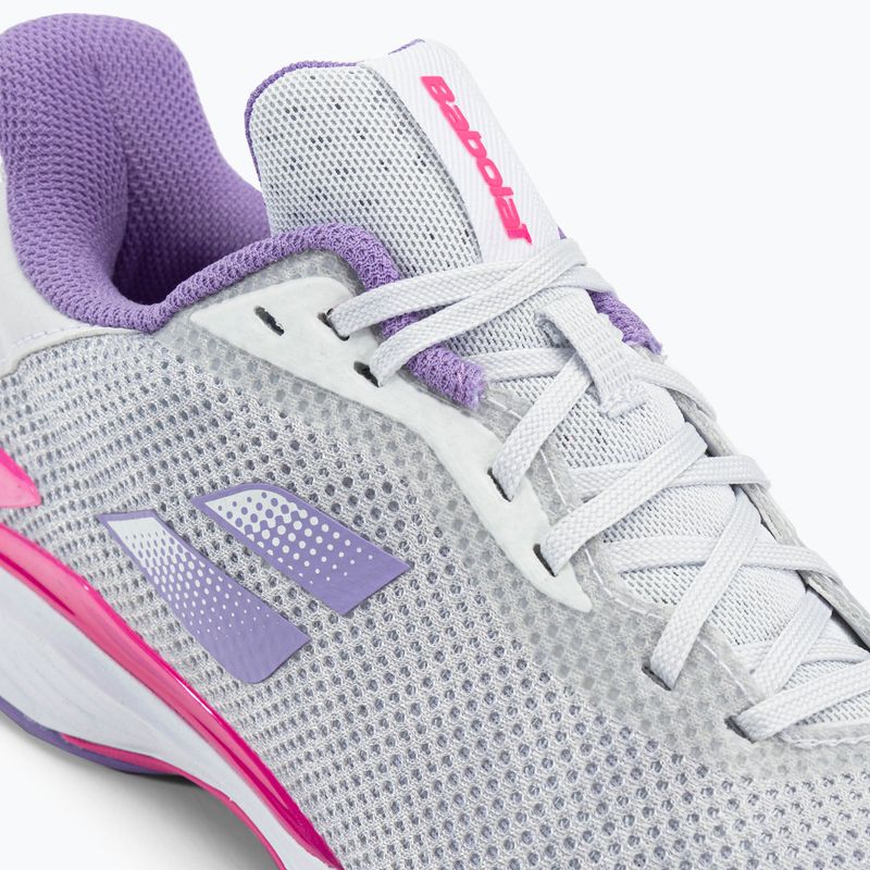 Babolat women's tennis shoes Jet Tere All Court white 31S23651 8