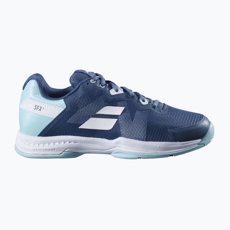 Babolat women's tennis shoes SFX3 All Court blue 31S23530 12