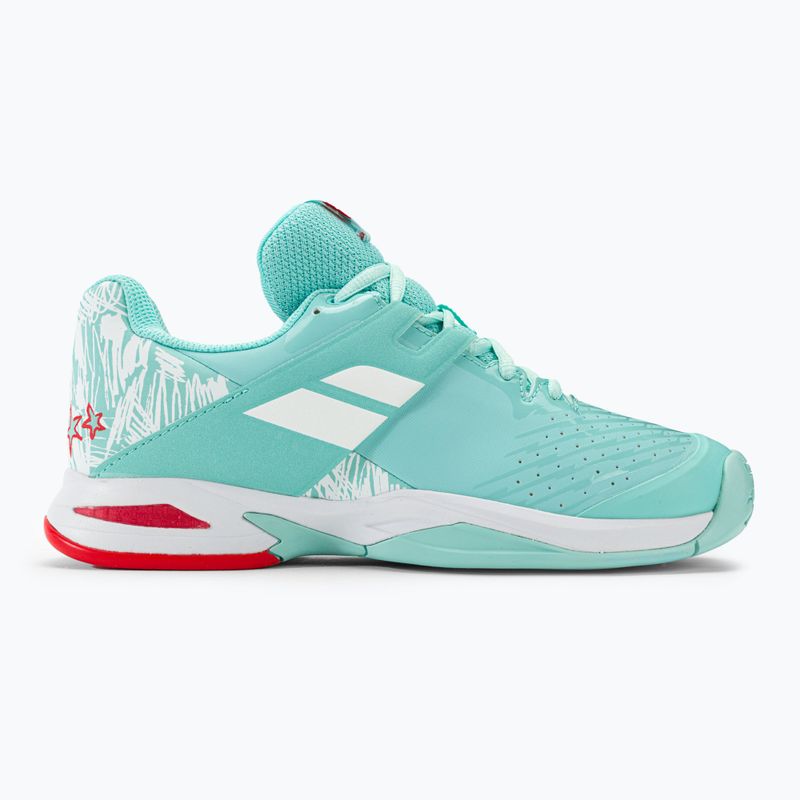 Babolat Propulse All Court JR children's tennis shoes yucca/white 2