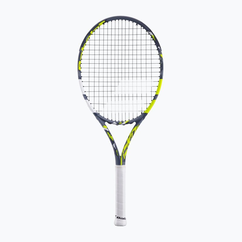 Babolat Aero Junior 26 grey/yellow/white children's tennis racket 6