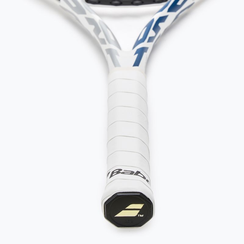 Babolat Boost Wimbledon tennis racket white/grey/blue 3