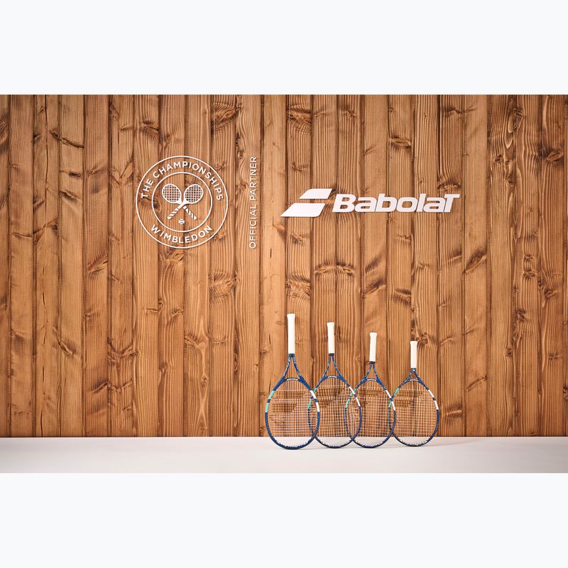 Babolat Junior 25 Wimbledon blue children's tennis racket 8