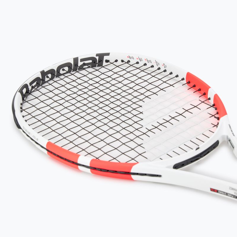 Babolat Pure Strike Junior 26 white/red/black children's tennis racket 5