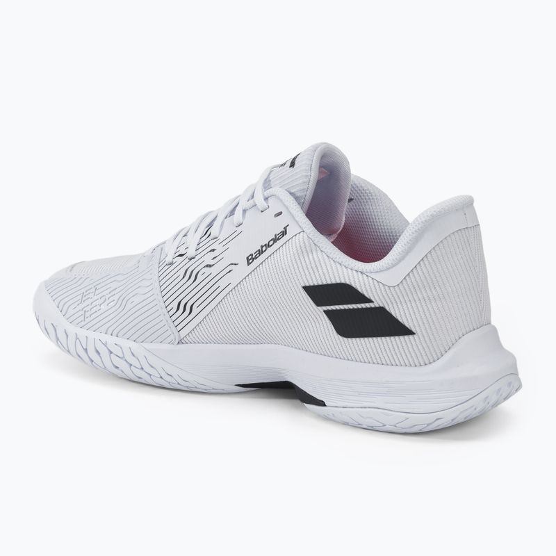 Babolat men's tennis shoes Jet Tere 2 All Court white/strike red 3