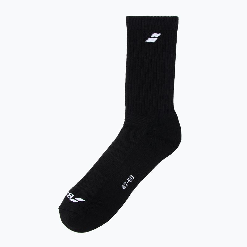 Babolat socks 3 pairs black/black 2