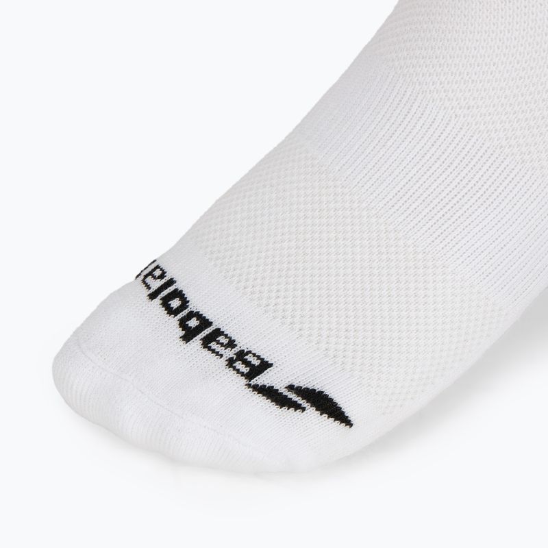 Socks Babolat Invisible 3 pairs S25 white/ white 3