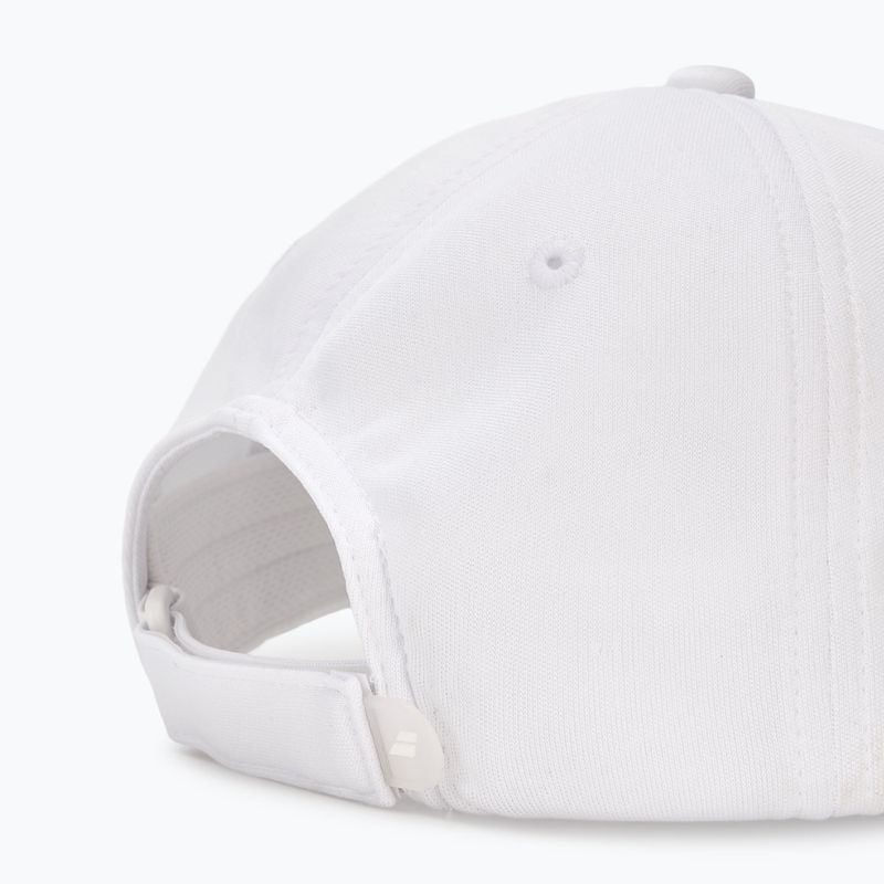 Babolat Pure Logo Jr children's baseball cap white/white 4