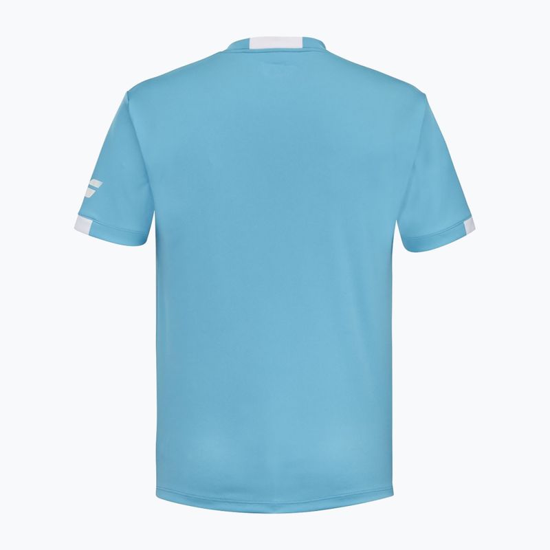 Men's T-shirt Babolat Play Crew Neck cyan blue 9