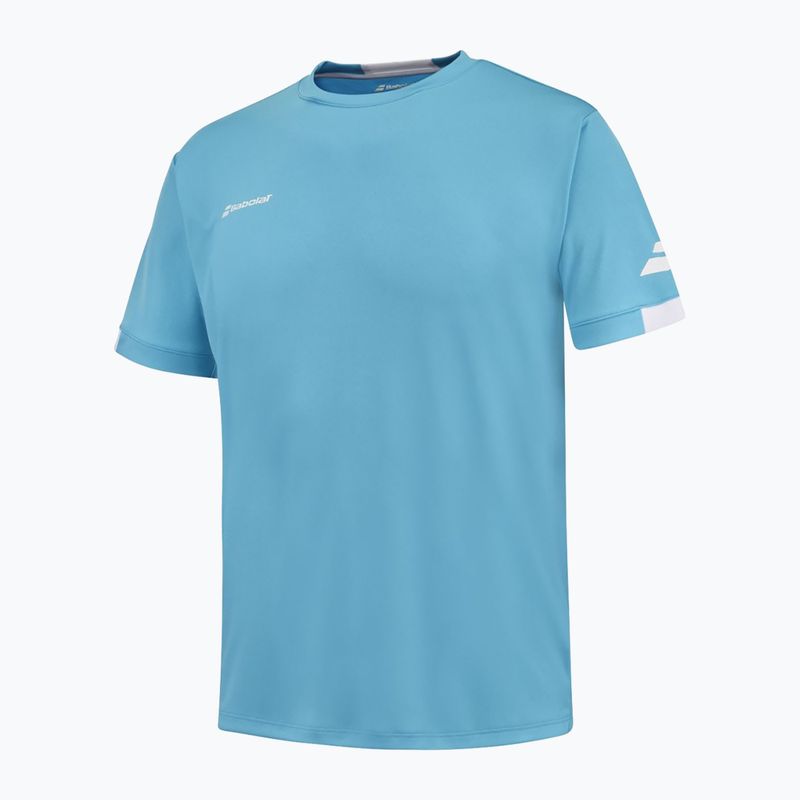 Men's T-shirt Babolat Play Crew Neck cyan blue 10