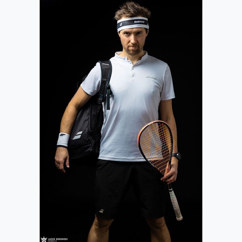 Babolat men's polo shirt Play white/white 4