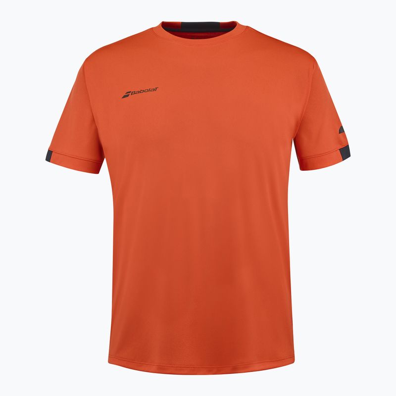 Babolat Play Crew Neck Jr fiesta red children's t-shirt