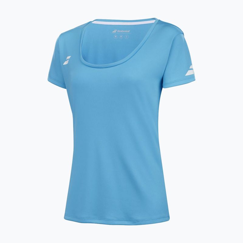 Women's Babolat Play Cap Sleeve Top cyan blue 2