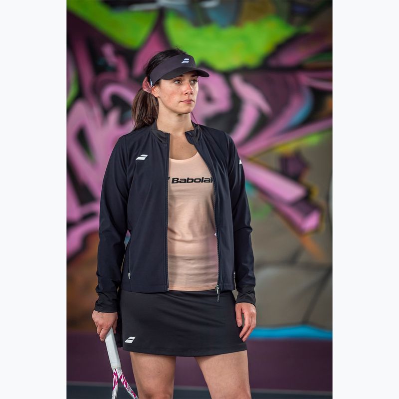 Women's tennis sweatshirt Babolat Play black/black 3