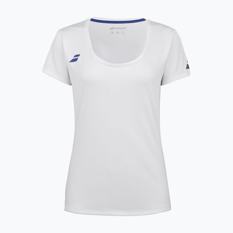Children's T-Shirt Babolat Play Cap Sleeve Top Jr white/white