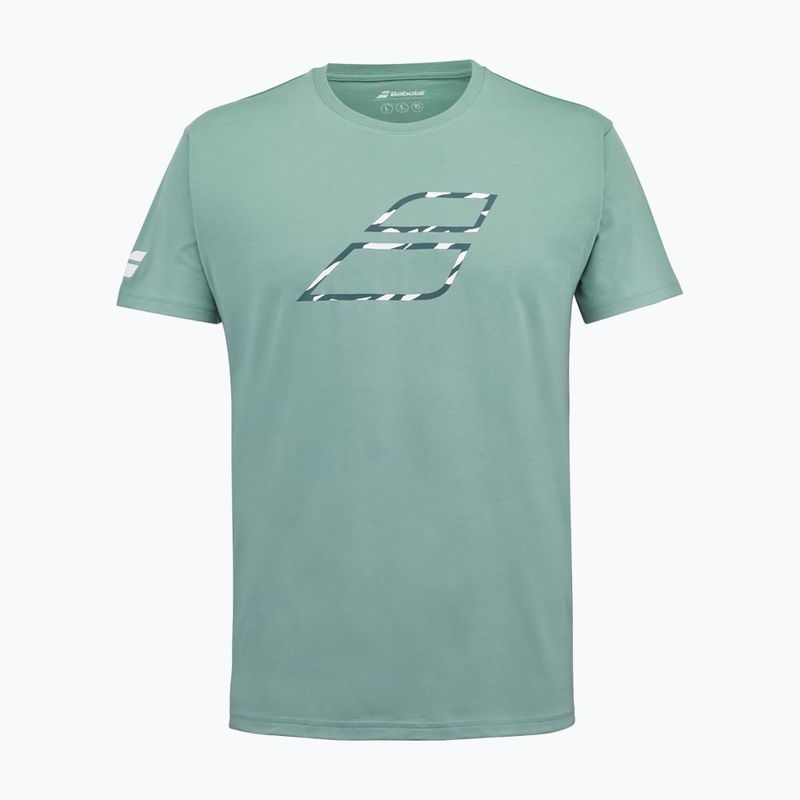 Men's Babolat Exercise Big Flag T-shirt trellis
