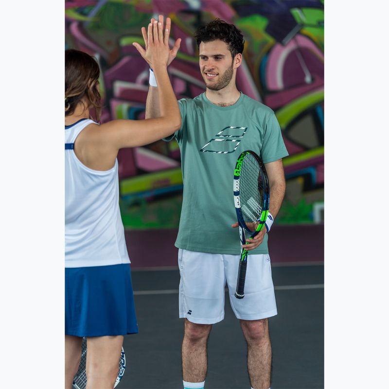 Men's Babolat Exercise Big Flag T-shirt trellis 6
